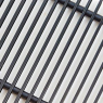 Рулонная решетка  алюминиевая крашеная  (белый,коричневый,черный) ширина 150 мм 
