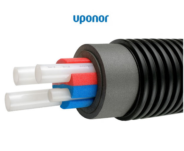 Труба для горячего водоснабжения и отопления Quattro, Uponor (Ecoflex ...
